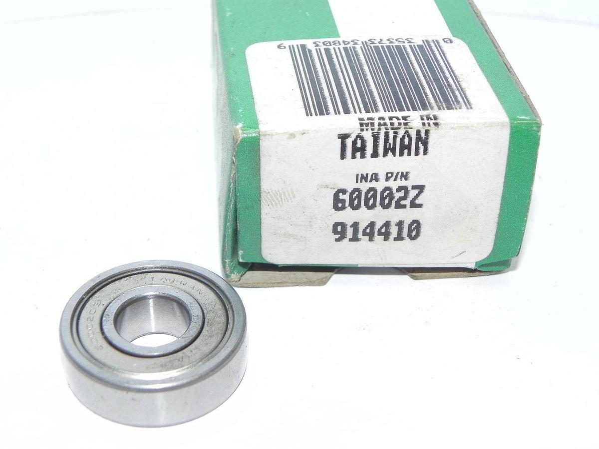 Used NIB INA 60002Z BALL BEARING