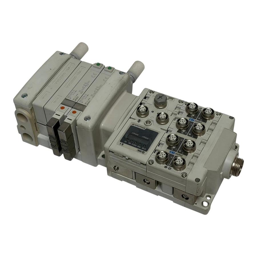 NEW SMC EX600-SEN3 EtherNet/IP Valve Manifold VQC2201N-51 EX600-DXPD