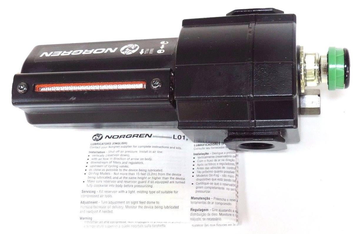 NIB NORGREN L74C-4AE-EDN LUBRICATOR L74C4AEEDN 1/2''