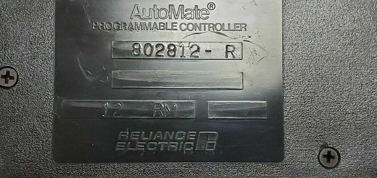 Used RELIANCE ELECTRIC 802812-R AUTOMATE PROGRAMMABLE CONTROLLER OUTPUT MODULE 45C60