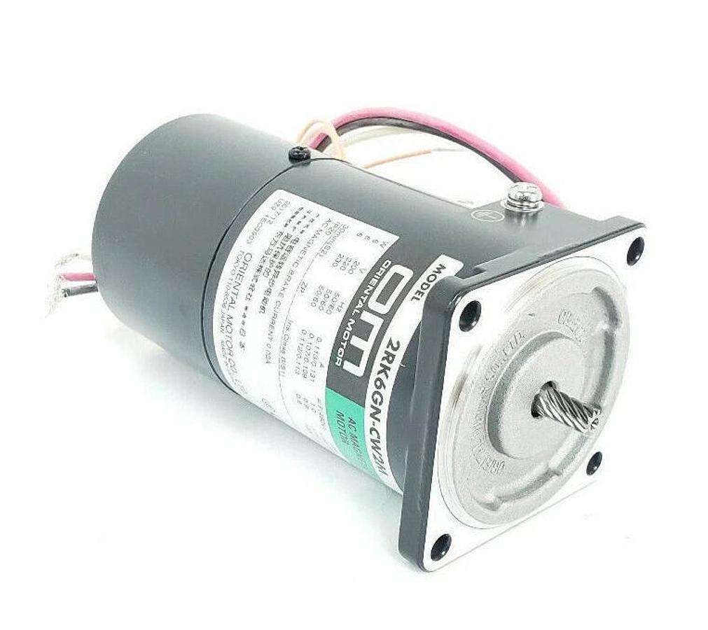Used NIB ORIENTAL MOTOR 2RK6GN-CW2MJ ELECTROMAGNETIC BRAKE MOTOR CH10BFAUL