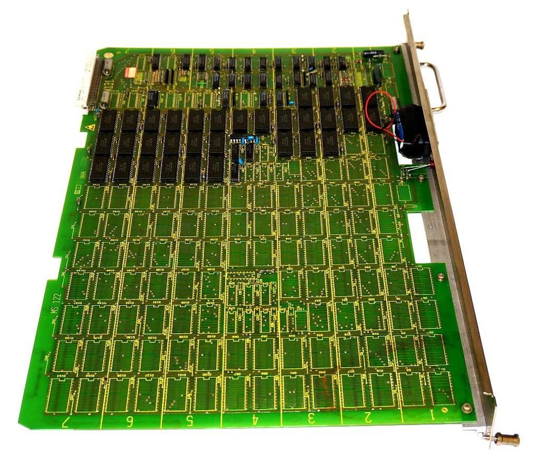 Used SIEMENS SINUMERIK 6FX1192-3AC00 64K RAM MEMORY MODULE MS122, 6FX11923AC00