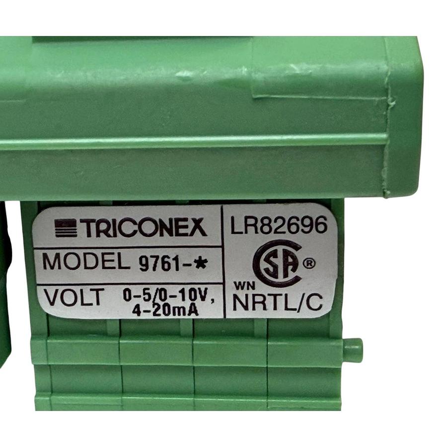 Triconex 9761-210 Phoenix Contact 3000510-510 Rev A Analog Input Panel NEW