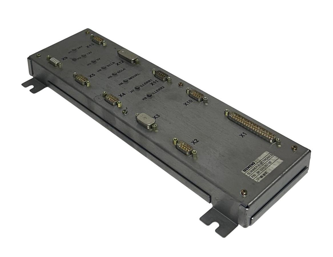 Used SIEMENS SVTRONICS 66.1031.057-00 / 66103105700 10-PORT SCANNER MODULE USNP