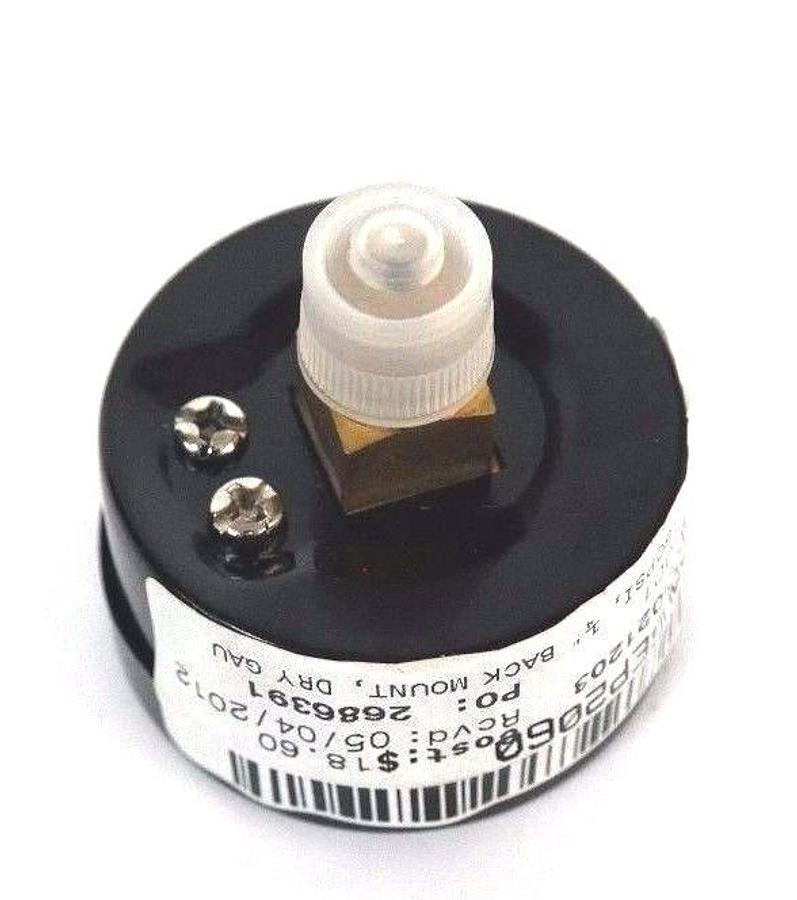 NIB WINTERS PEM1405 PRESSURE GAUGE 2'', 1/4NPT BACK, 0-60PSI/KPA