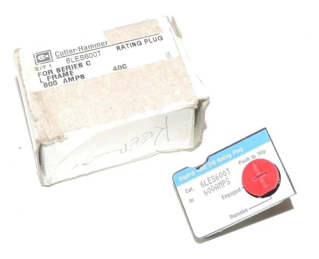 NEW CUTLER HAMMER 6LES600T CIRCUIT BREAKER FOR SERIES C