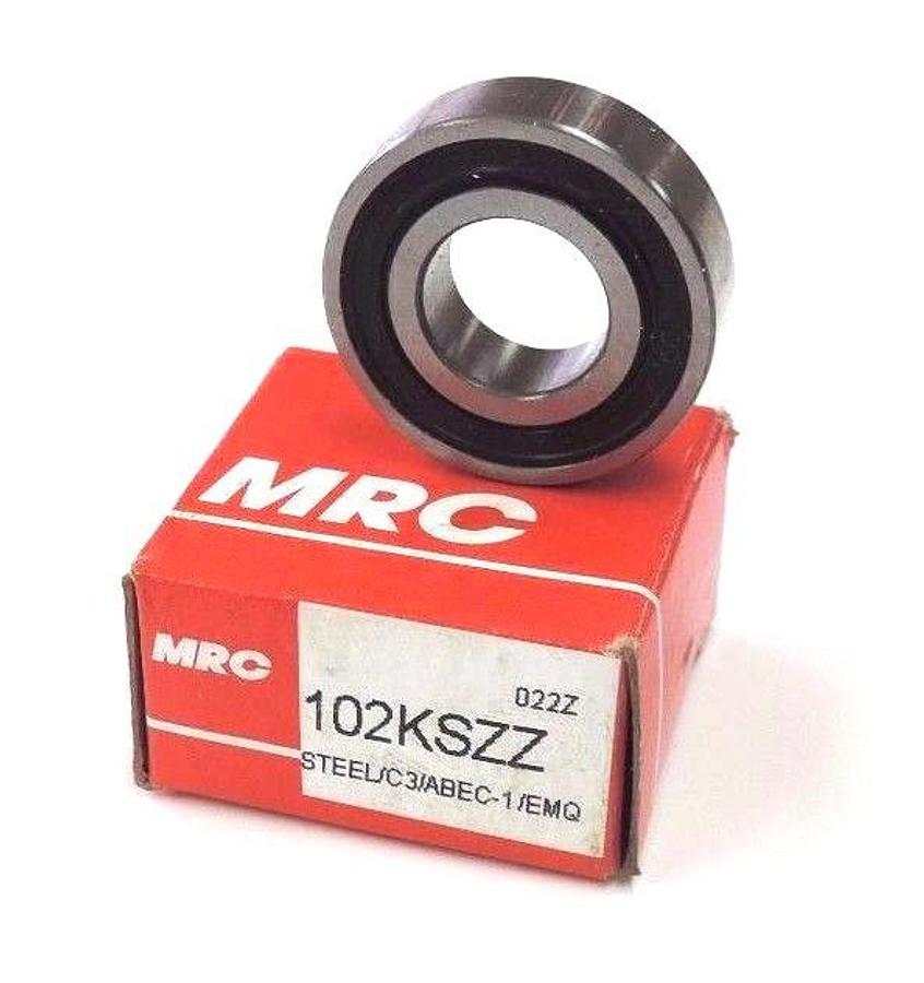 Used NIB MRC 102KSZZ BALL BEARING 15X32X9MM