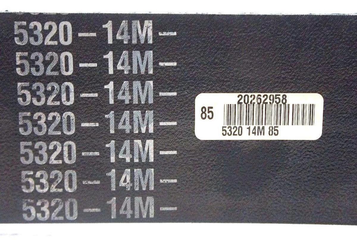 Used NEW GOODYEAR HAWK 5320-14M-85 TIMING BELT 3-3/8" WIDTH 532014M85