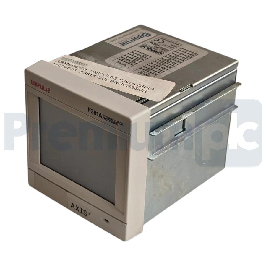 Used Unipulse F381A Dynamic Force Processor Digital Indicator/Display TFT 24VDC USPI