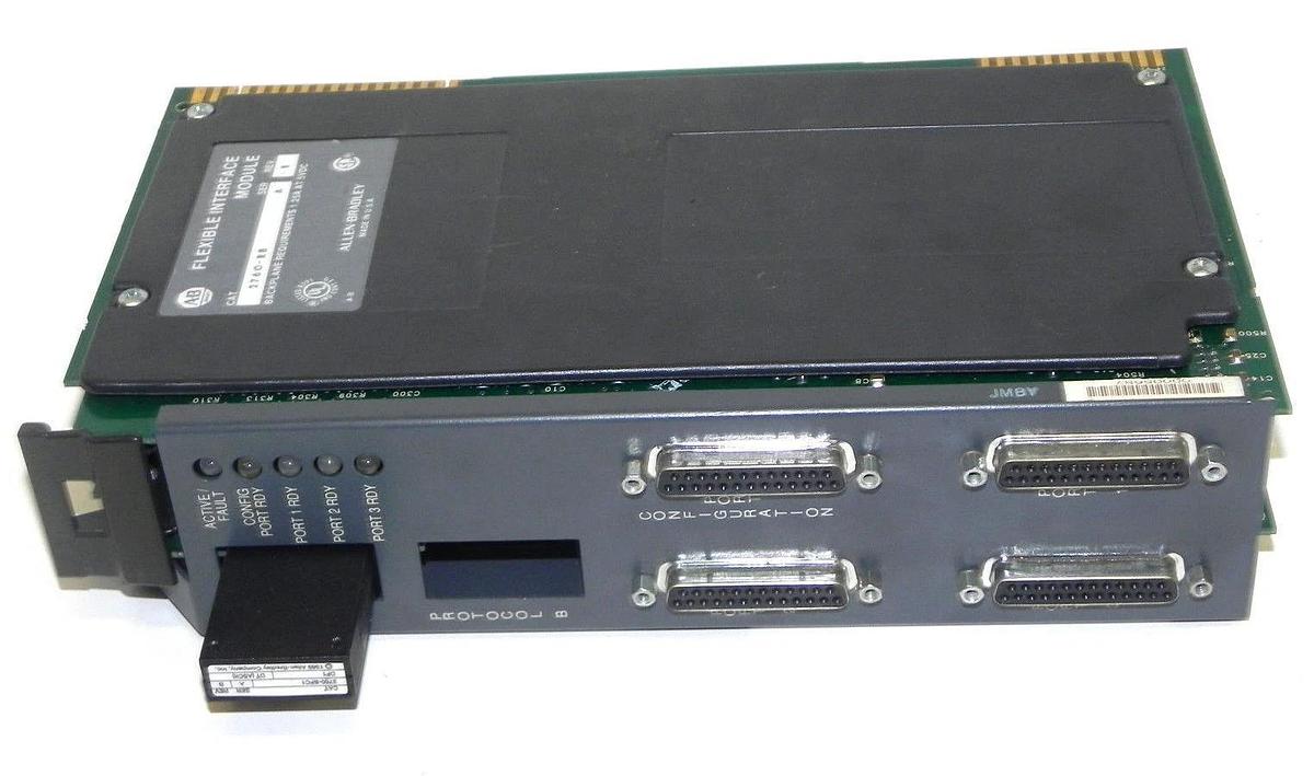 Used ALLEN BRADLEY 2760-RB FLEXIBLE INTERFACE MODULE SER. A REV. E W/ 2760-SFC1