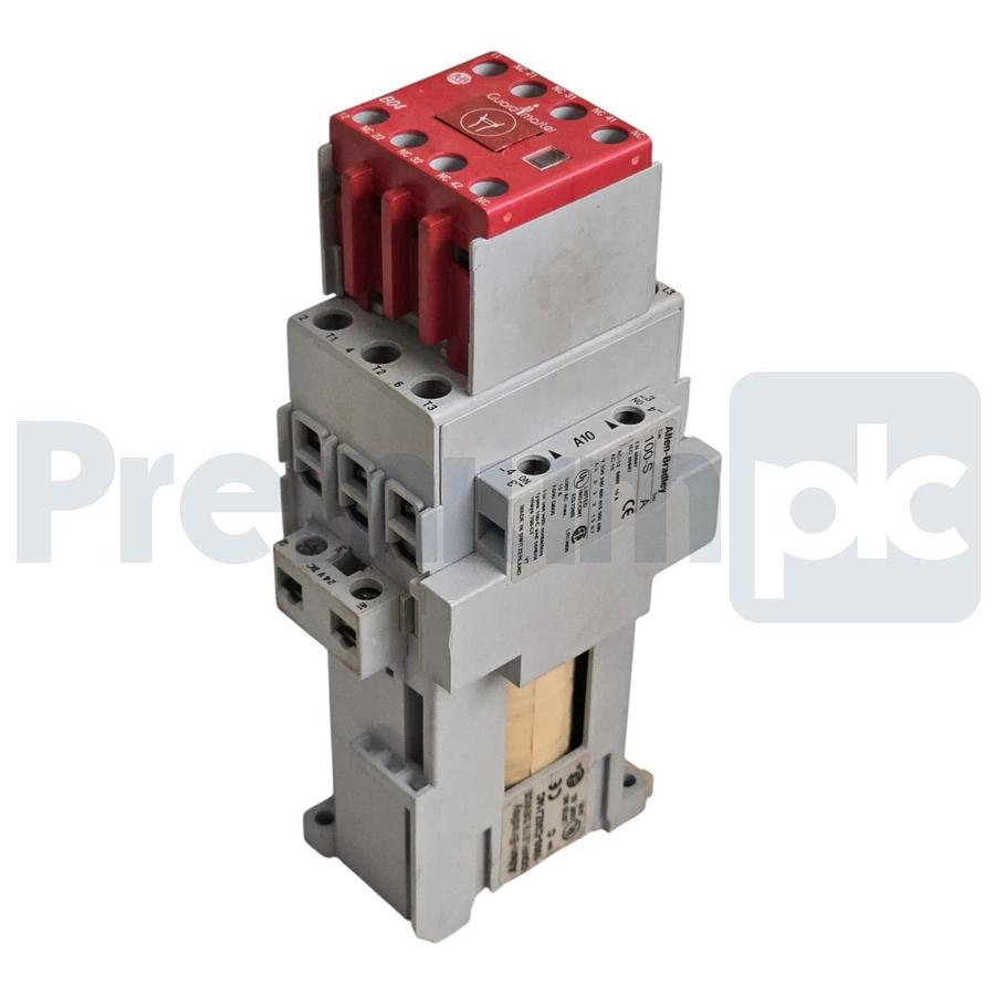 Used Allen-Bradley 100S-C30ZJ14C /C Guardmaster Safety Contactor 3-Pole 24VDC USPI