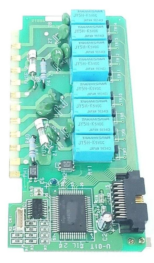 Used SIEMENS U-01T BOARD 98001B, 7822111-2