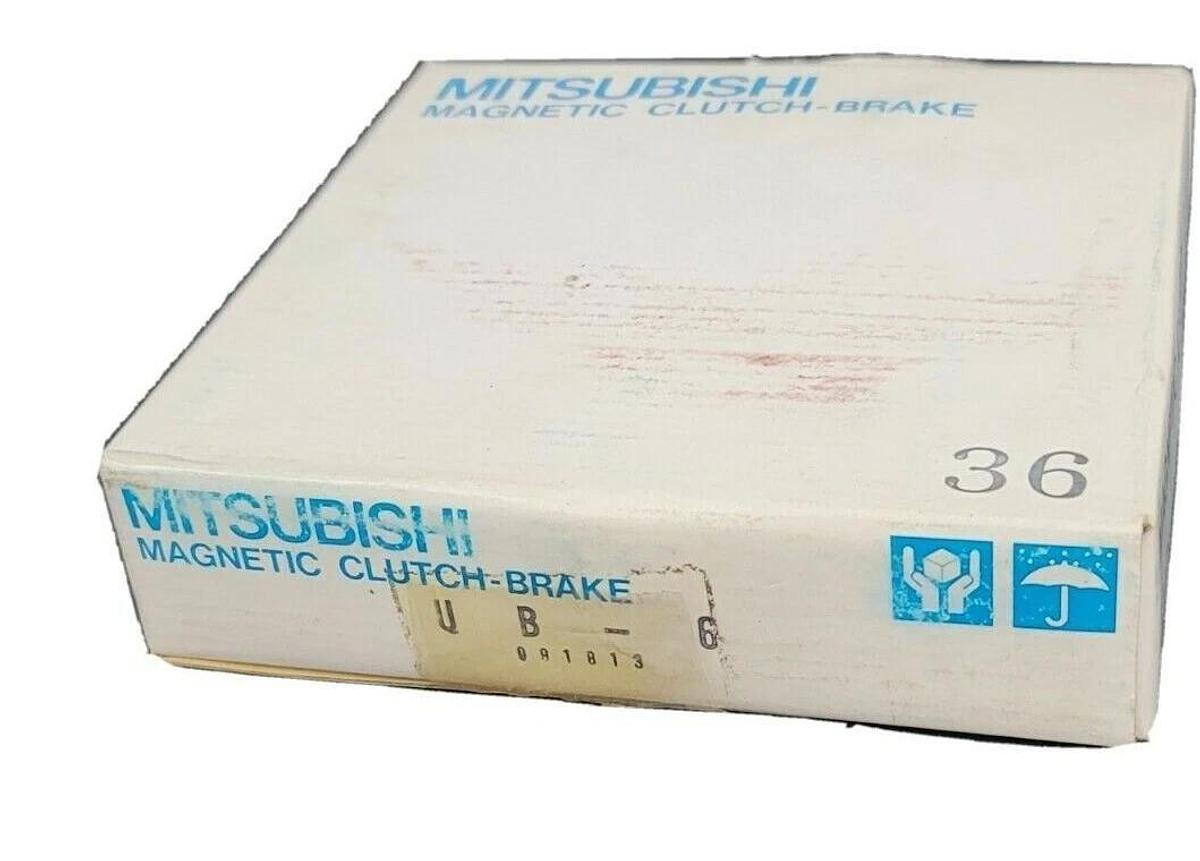 Used NIB MITSUBISHI UB-6 MAGNETIC CLUTCH-BRAKE 091813