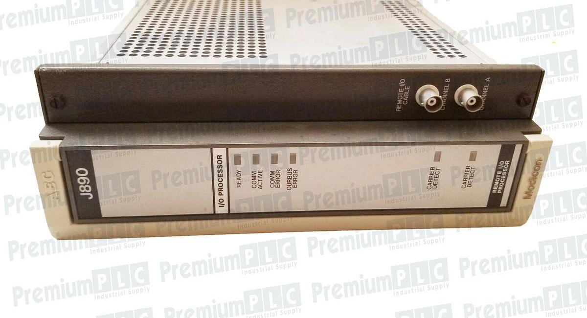 Refurbished REPAIRED MODICON AS-J890-002 984/800RI/O INTFC DUAL CH PROCESSOR W/AS-S890-020