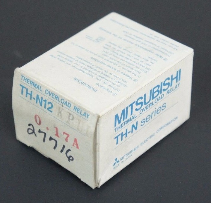 Used NIB MITSUBISHI TH-N12KPUL THERMAL OVERLOAD RELAY 0.17AMP THN12KPUL