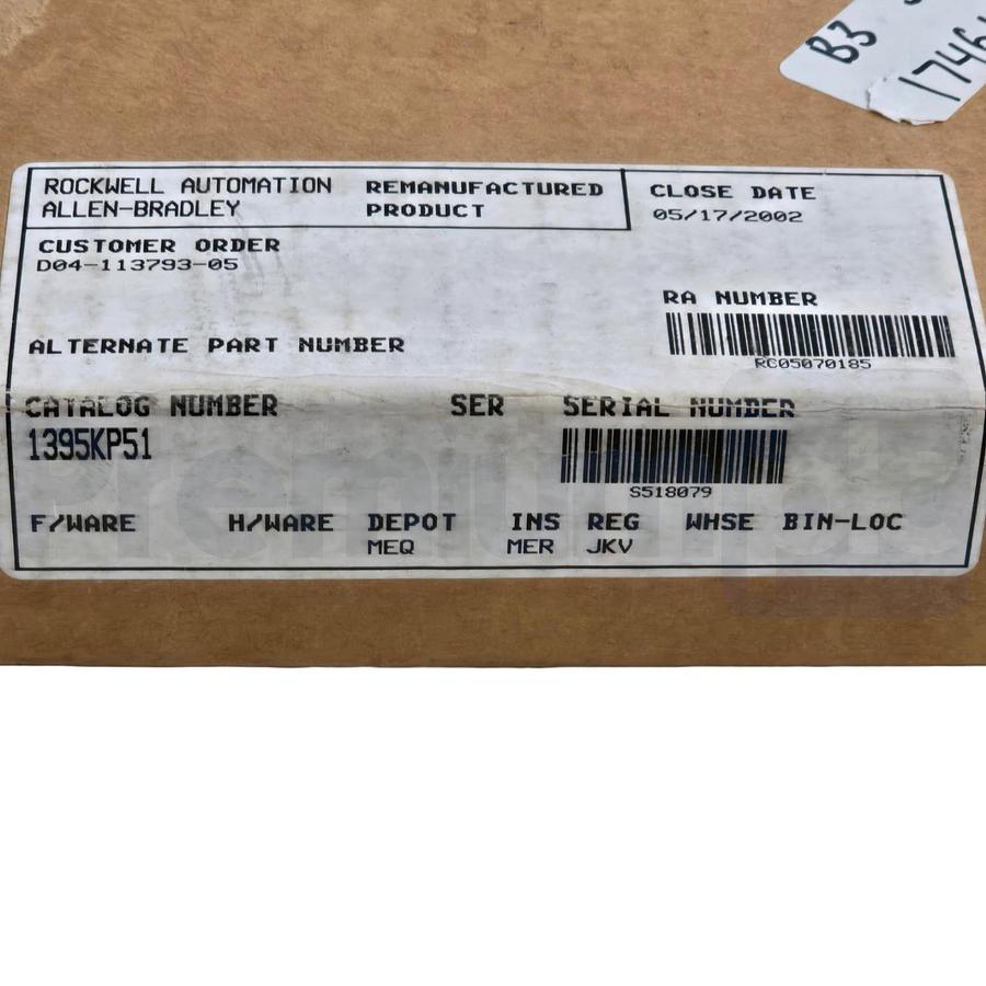 Used Allen Bradley 1395-KP51 1395 Drive Multi Comm Adapter Kit SP-155993 163209 Reman