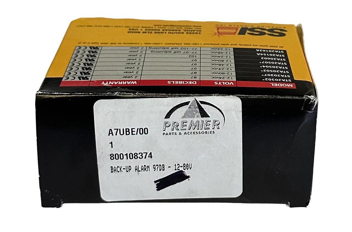 NEW PREMIER SAFE-T-ALERT 800108374 OEM BACK-UP ALARM 97DB 12-80V FOR FORKLIFT