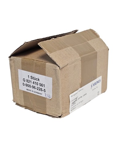 NIB KRONES 0-900-96-226-5 UNIT 0900962265 G 821 410 561