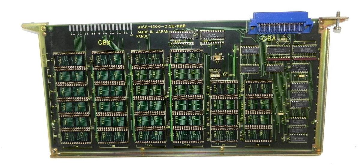Used FANUC A16B-1200-0150/01A PC ROM BOARD A16B-1200-0150, A320-1200-T154/01