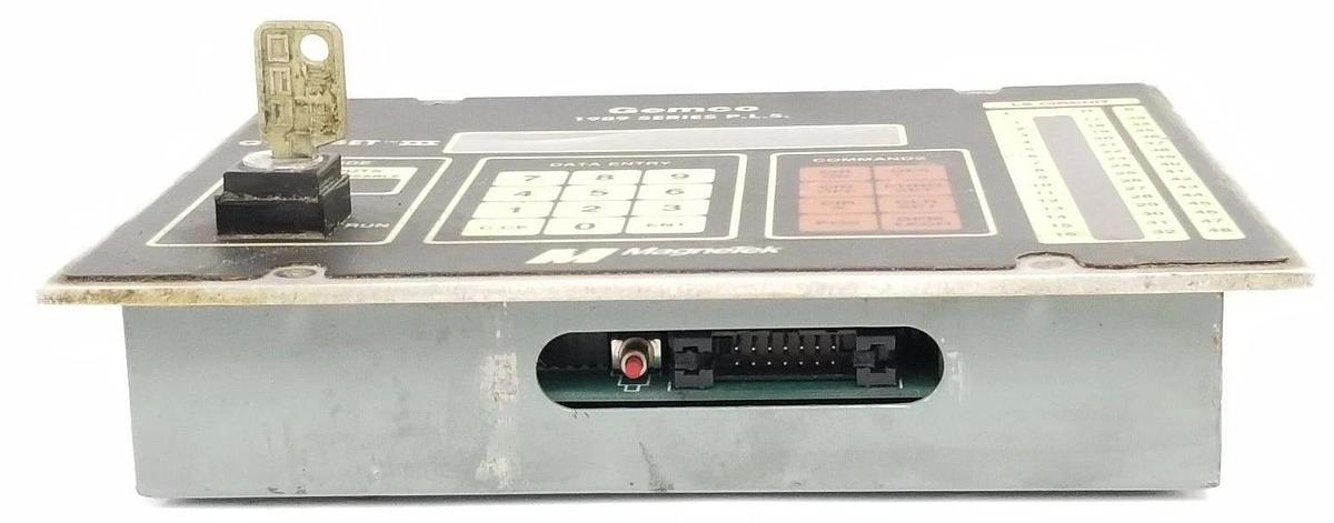 Used MAGNETEK GEMCO 1989 SERIES P.L.S. QUIK-SET III CONTROL PANEL