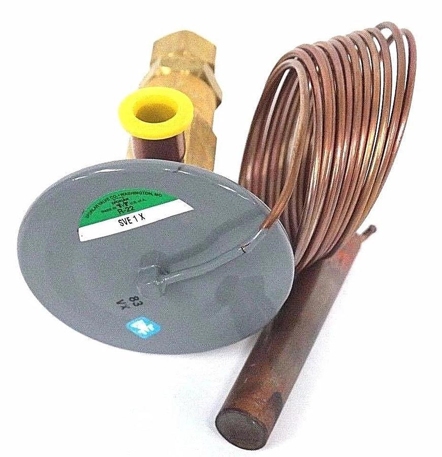 Used NIB SPORLAN SVE-1-X VALVE THERMOSTATIC EXPANSION, SVE1X, 5X7 ODF 10'
