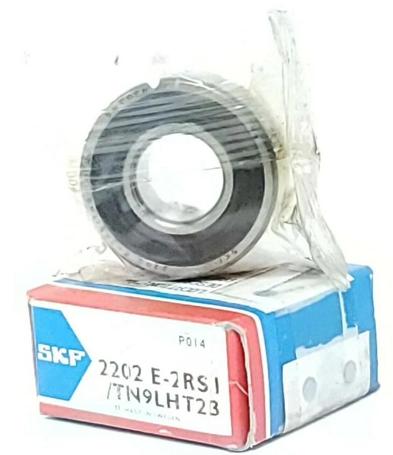 Used NIB SKF 2202E2RS1TN9LHT23 DOUBLE SEALED BALL BEARING 2202E-2RS1/TN9LHT23