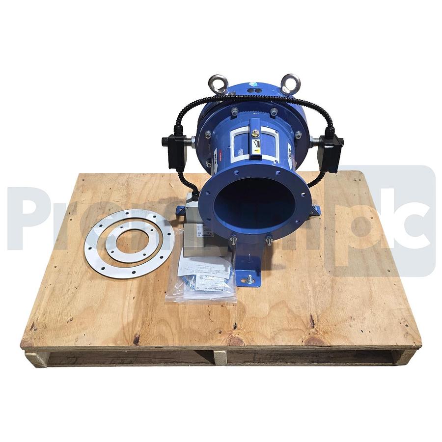 FIKE E30-056-0200-CS DFI DUAL-FLAP EXPLOSION ISOLATION VALVE DN200 8" DIN24154