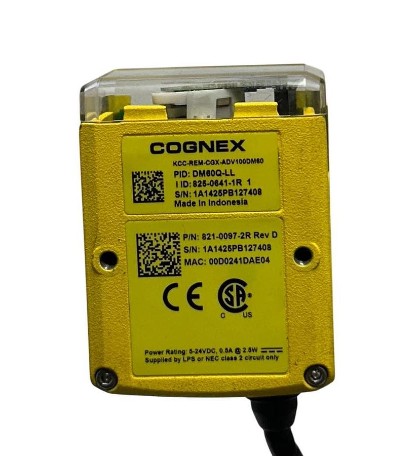 Used COGNEX DM60Q-LL / 825-0641-1R / 821-0097-2R DataMan 60 ID READER EtherNet USNP
