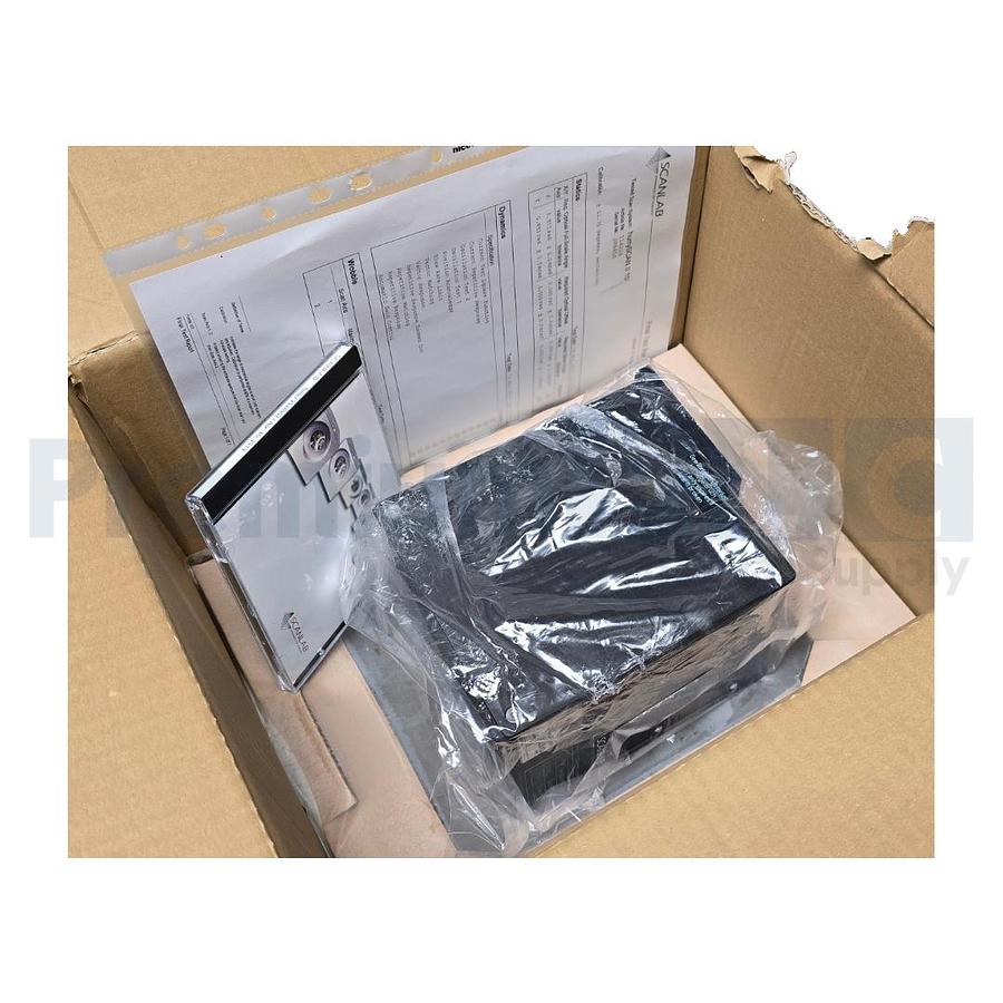 Used NEW SCANLABS hurrySCAN II 10 LASER GALVANOMETER SCANNER HEAD 532nm 114224 NSMP