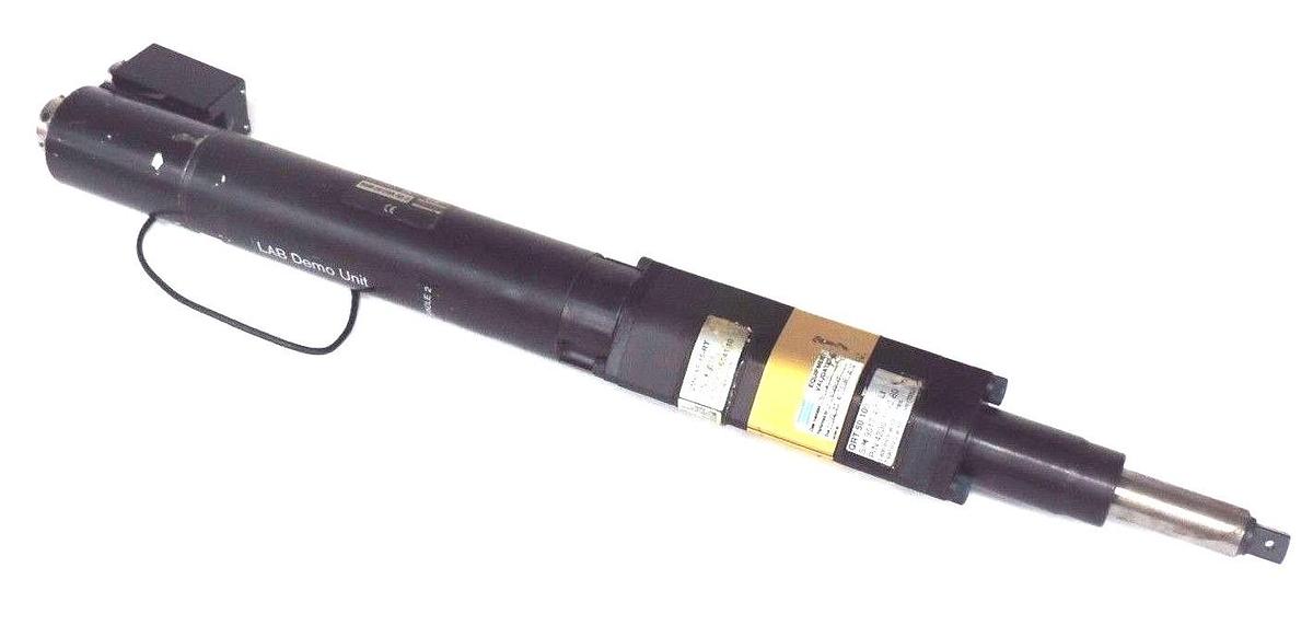 Used ATLAS COPCO QRT-50-100 NUT RUNNER W/ QMR-55-15-RT AND 42330-1705-80 SERVO MOTOR