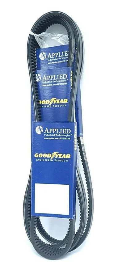 Used LOT OF 5 NEW GOODYEAR 4L380 V-BELTS 38 IN LONG 1/2 INCH WIDE