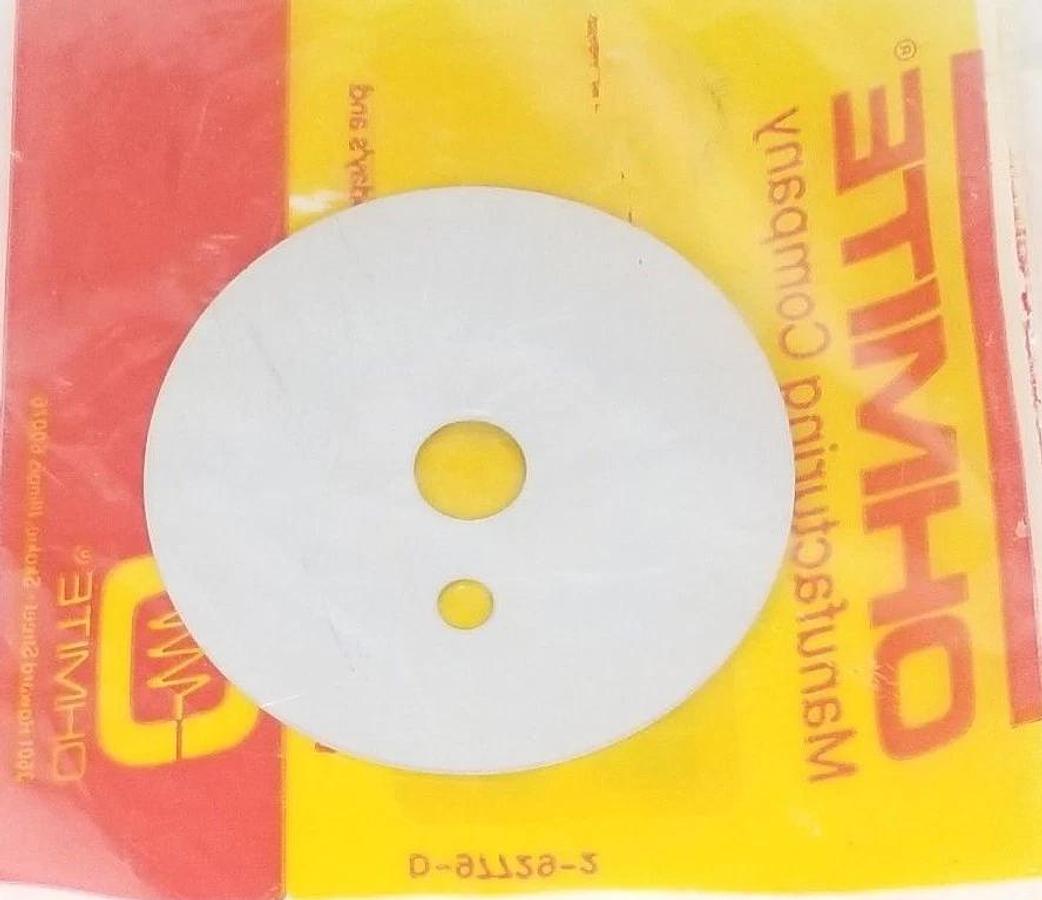 NEW OHMITE 5000 POTENTIOMETER DIAL FACE PLATE