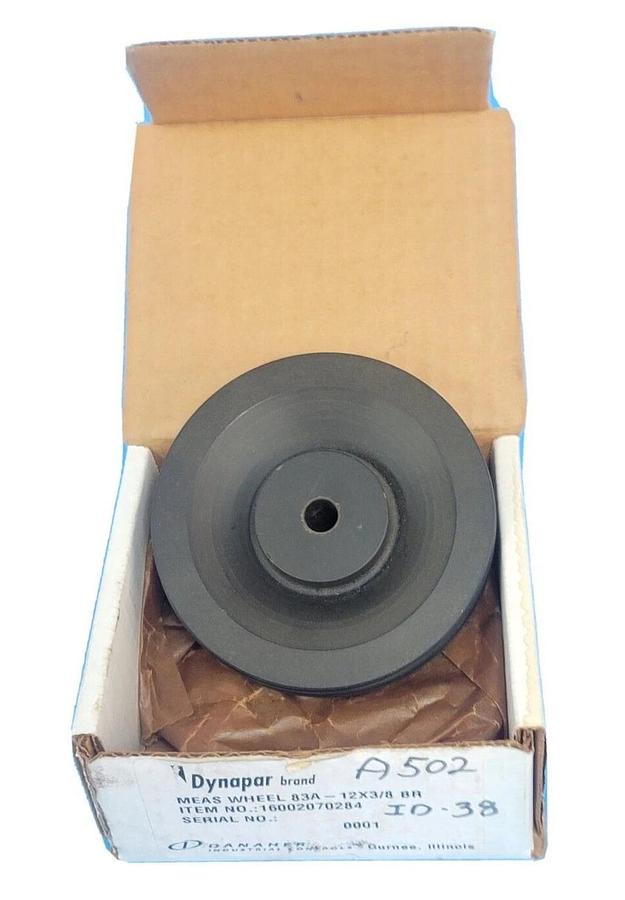 Used NIB DYNAPAR 83A-12X3/8 BR MEAS WHEEL
