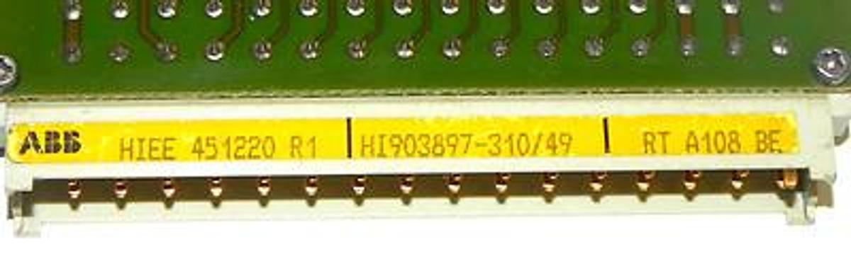 Used ABB HIEE451220R1 DIODE BOARD HI903897-310/49, RT A108 BE