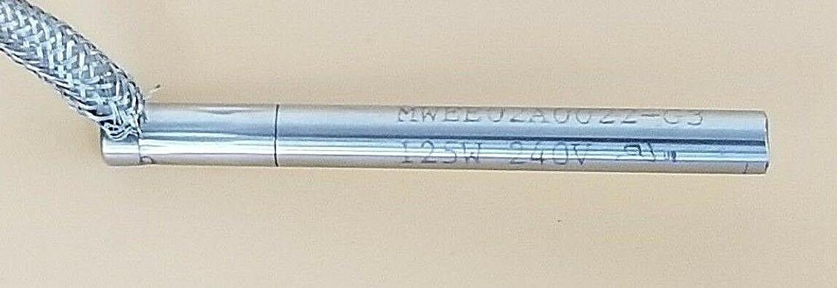 Used OGDEN MWEE02A0022-G3 HEATING ELEMENT 125W, 240V, 12-5, MWEE02A0022G3