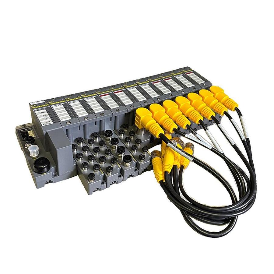 Used NEW TURCK BL67-GW-CO BL67 I/O SYSTEM BL67-B-8M8 BL67-B-4M12-P BL67-B-1M23-19