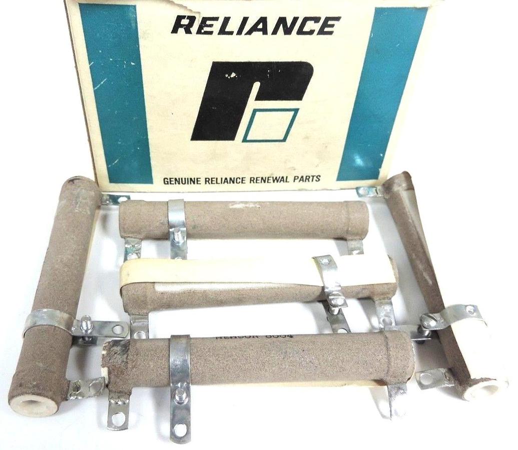 Used LOT OF 5 NEW RELIANCE ELECTRIC 63481-2W RESISTORS 1KOHM 35WATT