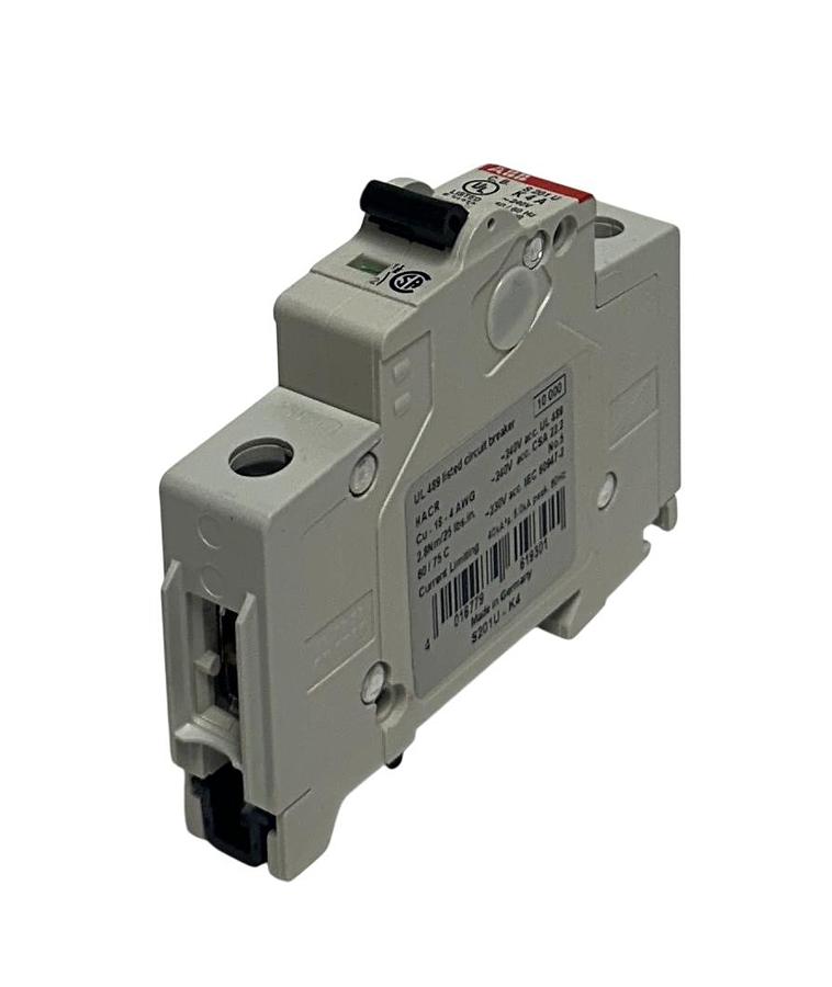 Used ABB S201U-K4 / S201U-K4A MINI CIRCUIT BREAKER 240V 4A OEM NSNP