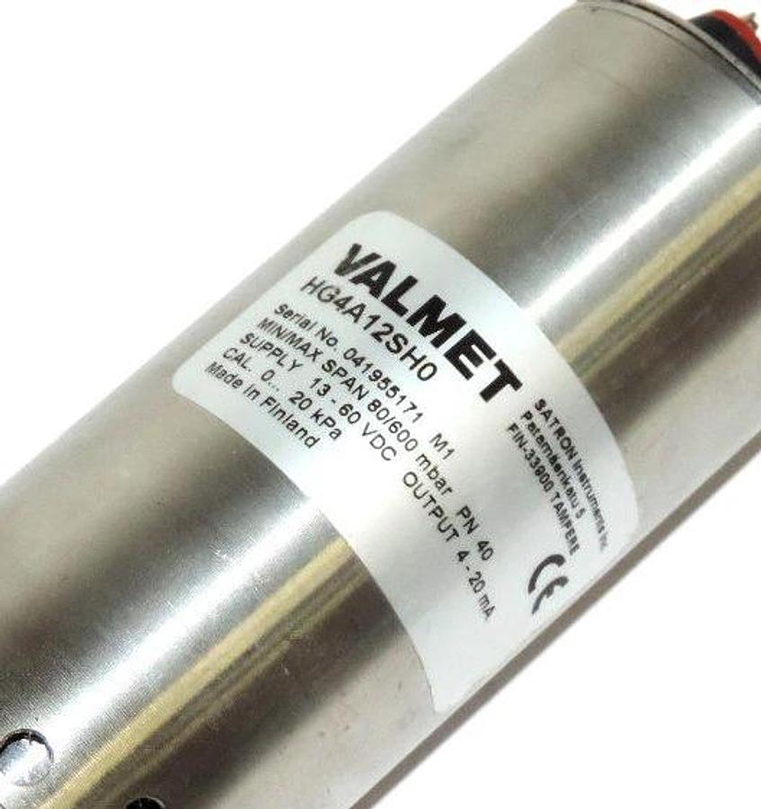 NEW METSO VALMET HG4A12SH0  PRESSURE TRANSMITTER, 13-60VDC, 4-20 MA, 20 KPA