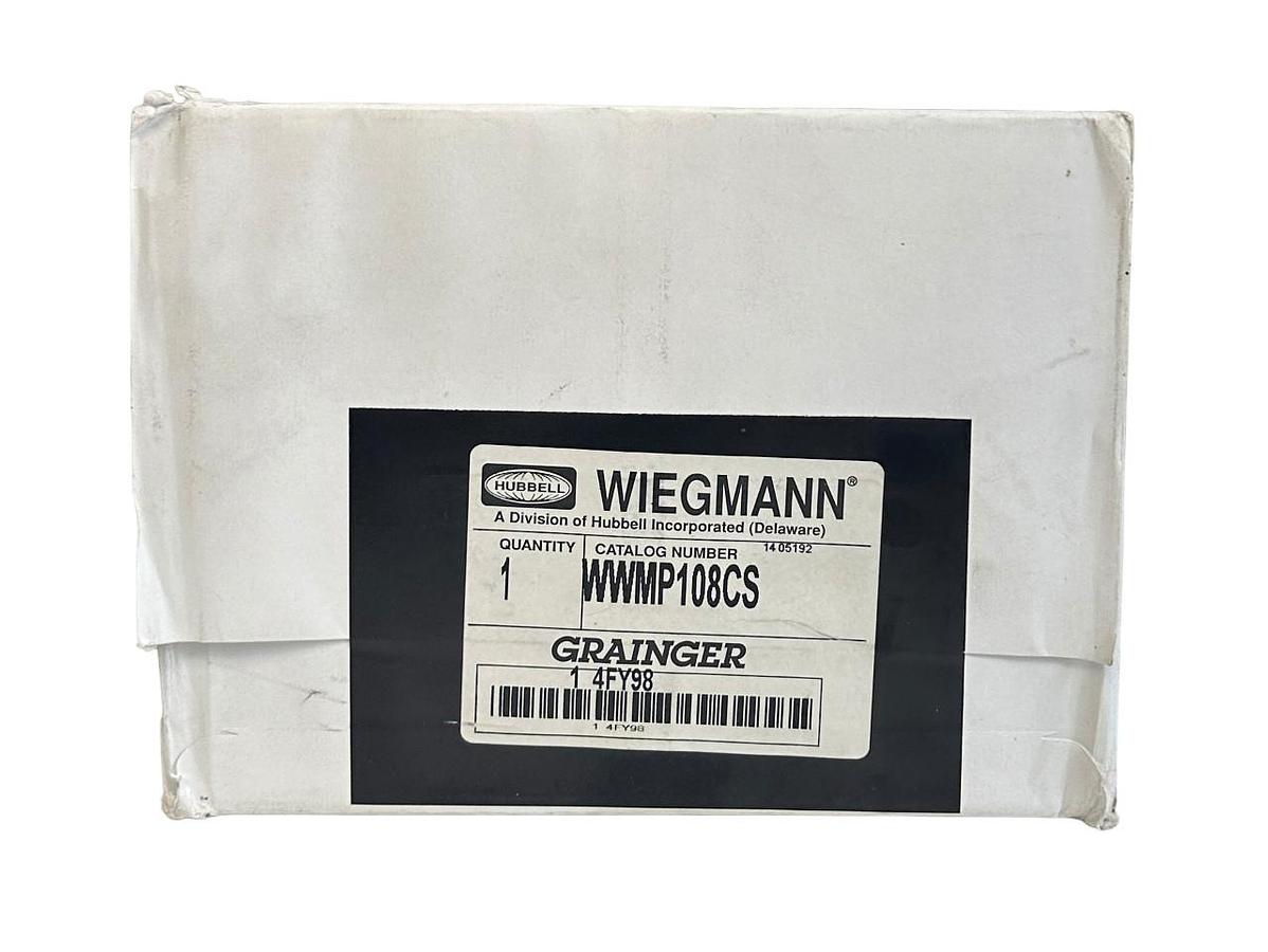Used NEW HUBBELL WIEGMANN WWMP108CS INTERIOR PANEL WHITE FINISH NSMP