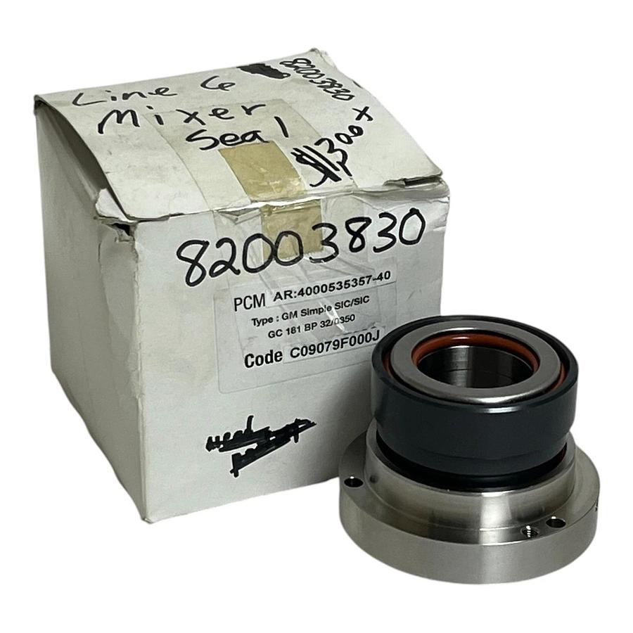 PCM 82003830 Mechanical Mixer Seal 4000535357-40 REV B C09079F000J New