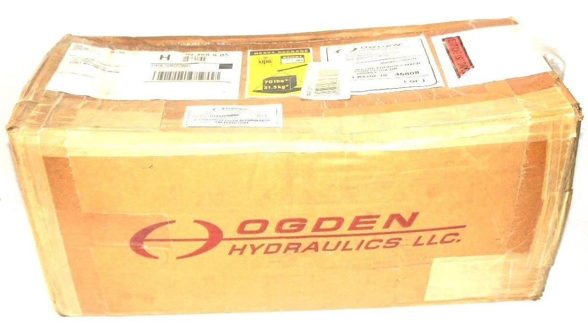 Used OGDEN H1302578BNP 2.5 GALLON BLADDER ACCUMULATOR NIB