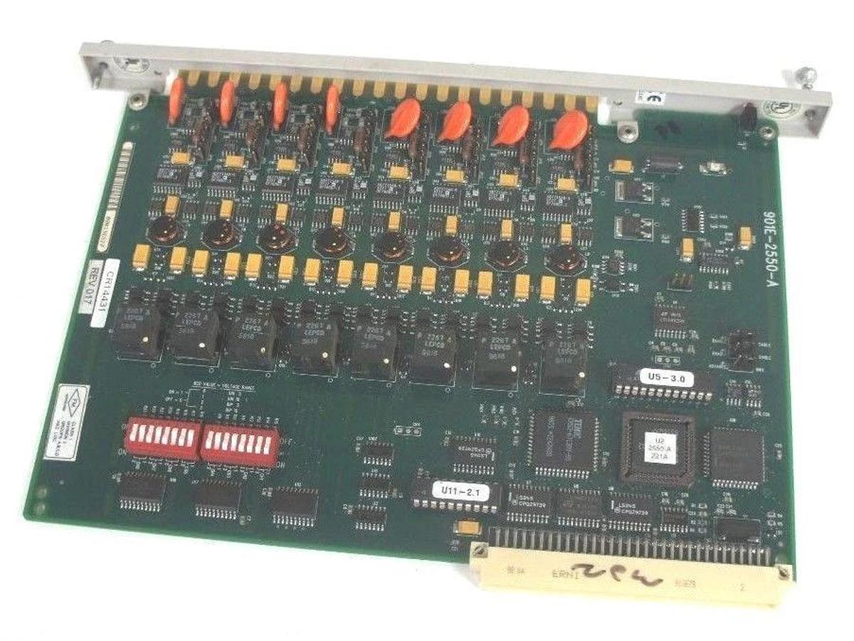 Used CONTROL TECHNOLOGY 901E-2550-A ISOLATED ANOLOG INPUT MODULE REV 017 901E2550A