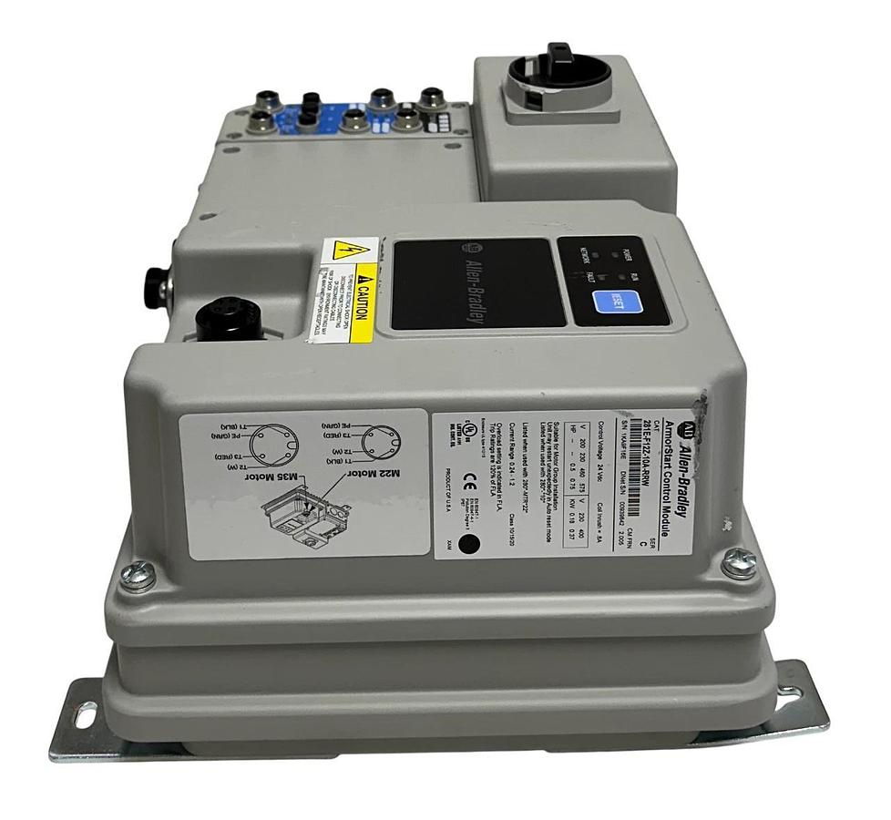 ALLEN BRADLEY 281E-F12Z-10A-RRW /C ArmorStart CONTROL 280E-FN-10-R /C Enet NSNP