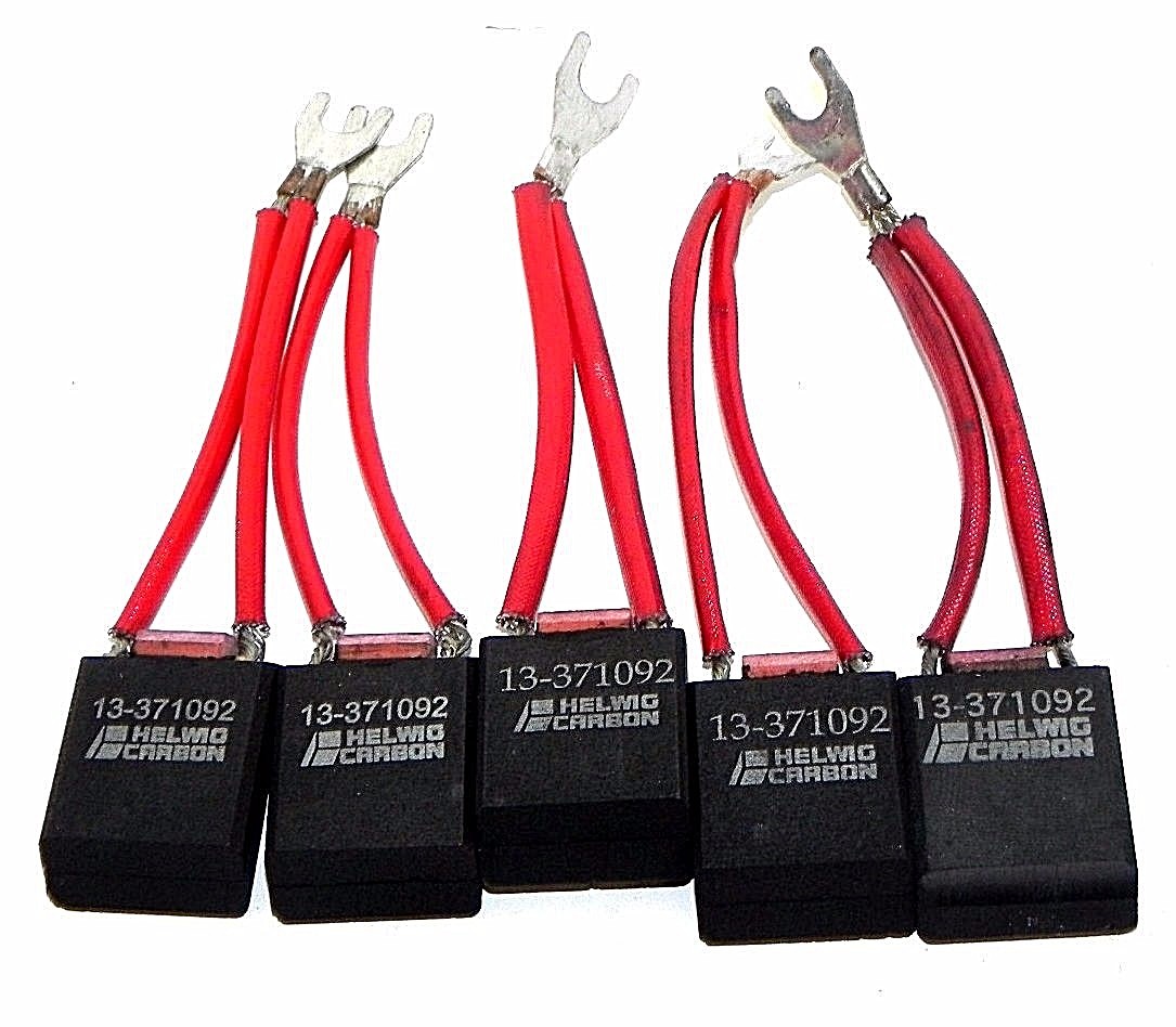 Used LOT OF 8 HELWIG CARBON 13-371095 CARBON BRUSHES 13371095