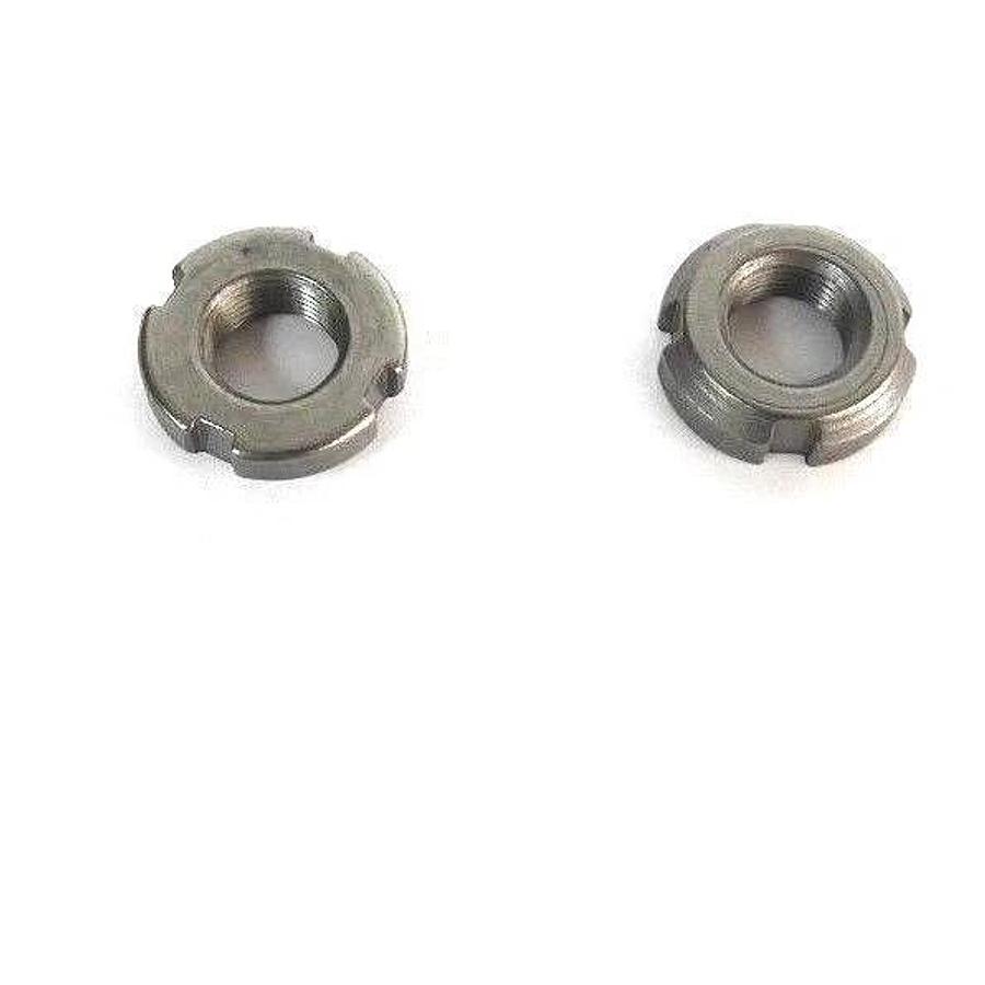 LOT OF 2 NEW SKF N-00 SPANNER NUT STEEL .39IN ID 32THREAD N00