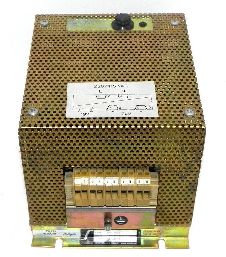 Used STROMBERG SPS-24/6 POWER SUPPLY CODE NO. 57167041-B SPS246