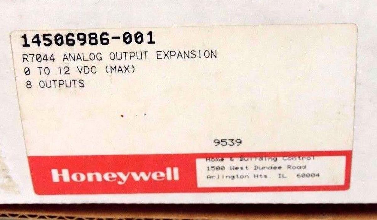 Used NIB HONEYWELL 14506986-001 ASSY C. ANALOG EXPANSION BOARD 9537, R7044