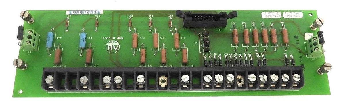 Used ALLEN BRADLEY 122970 FEEDBACK CARD 240VAC 122966 REV. 01, M003230583