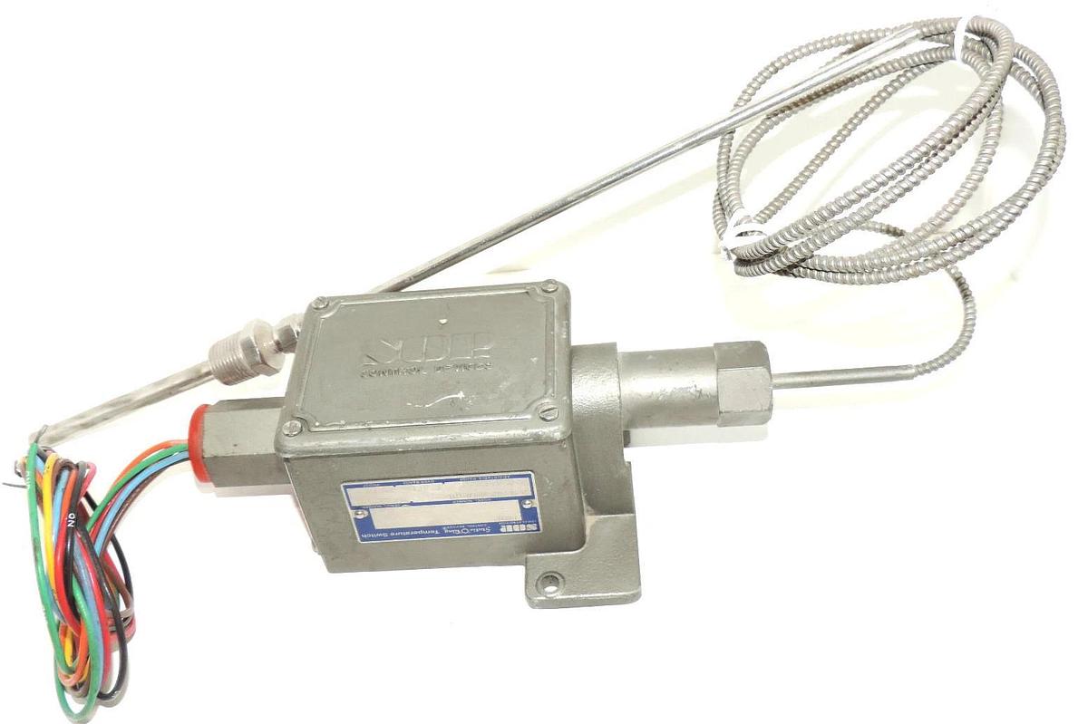 Used STATIC-O-RING SOR 500-123B TEMPERATURE SWITCH 203BA-EB125-U9-C7A-TTYY
